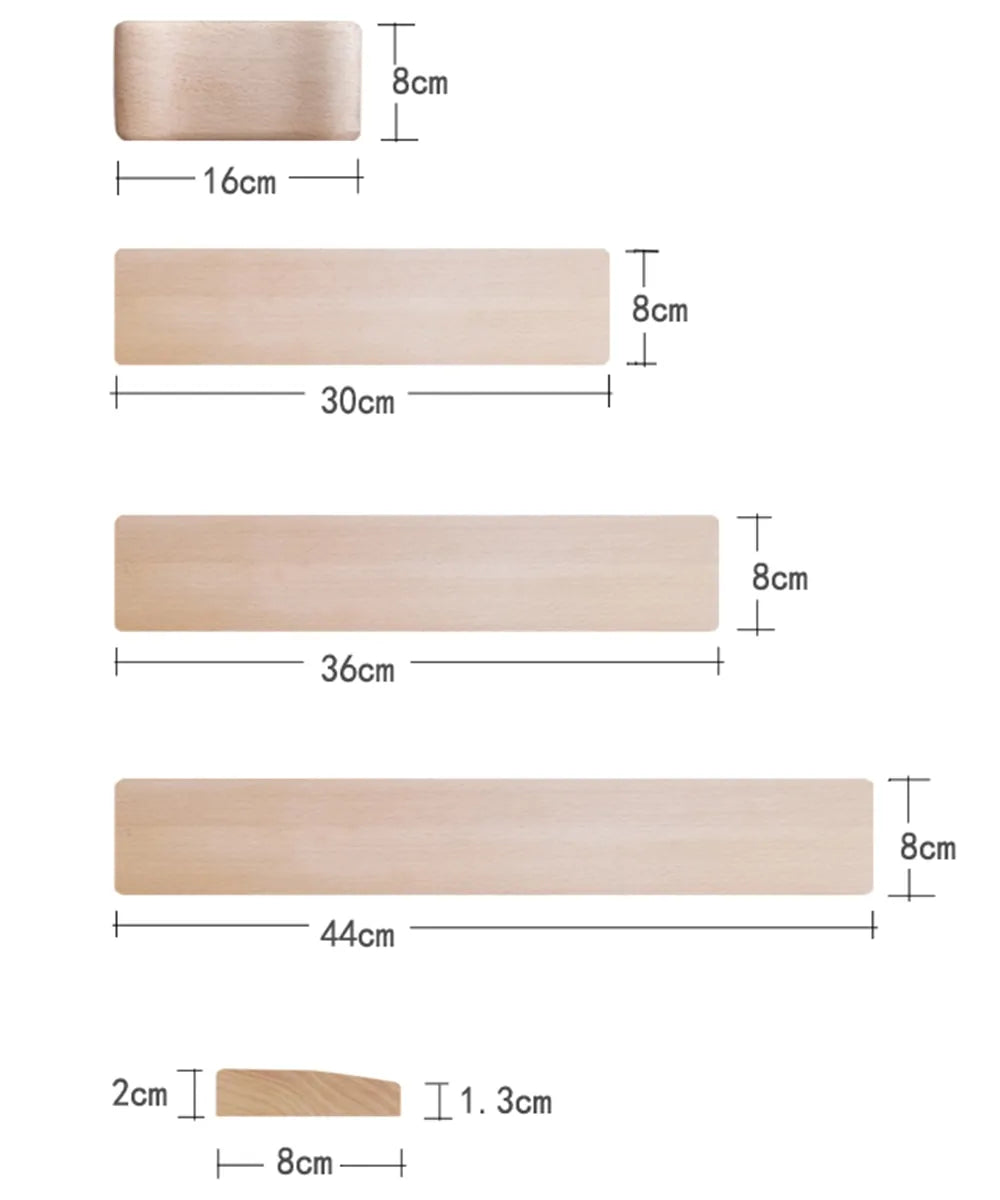 Wood Hand Tray For Keyboard and Mouse