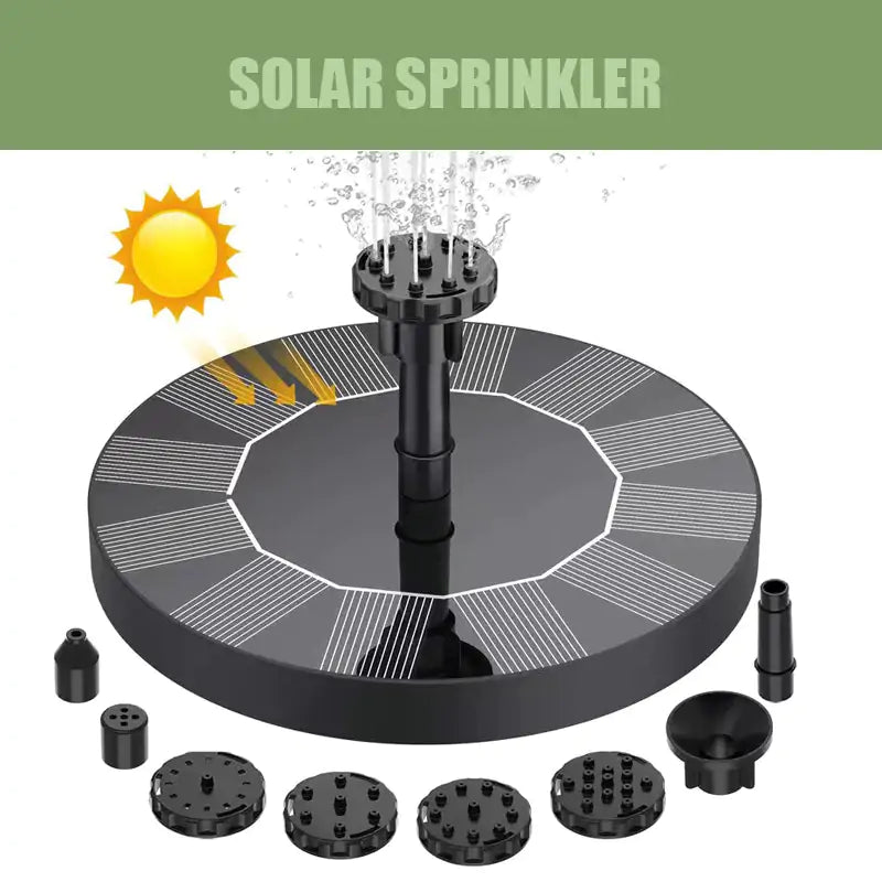 Solar Water Fountain